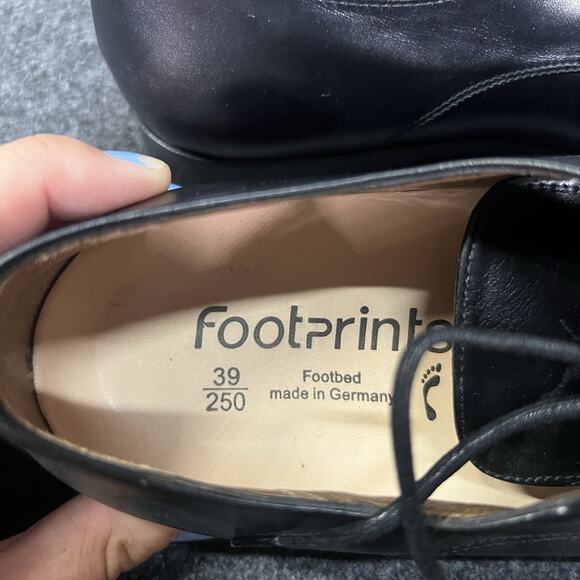 Classic Black Women's Leather Shoes - Picture 6 of 6